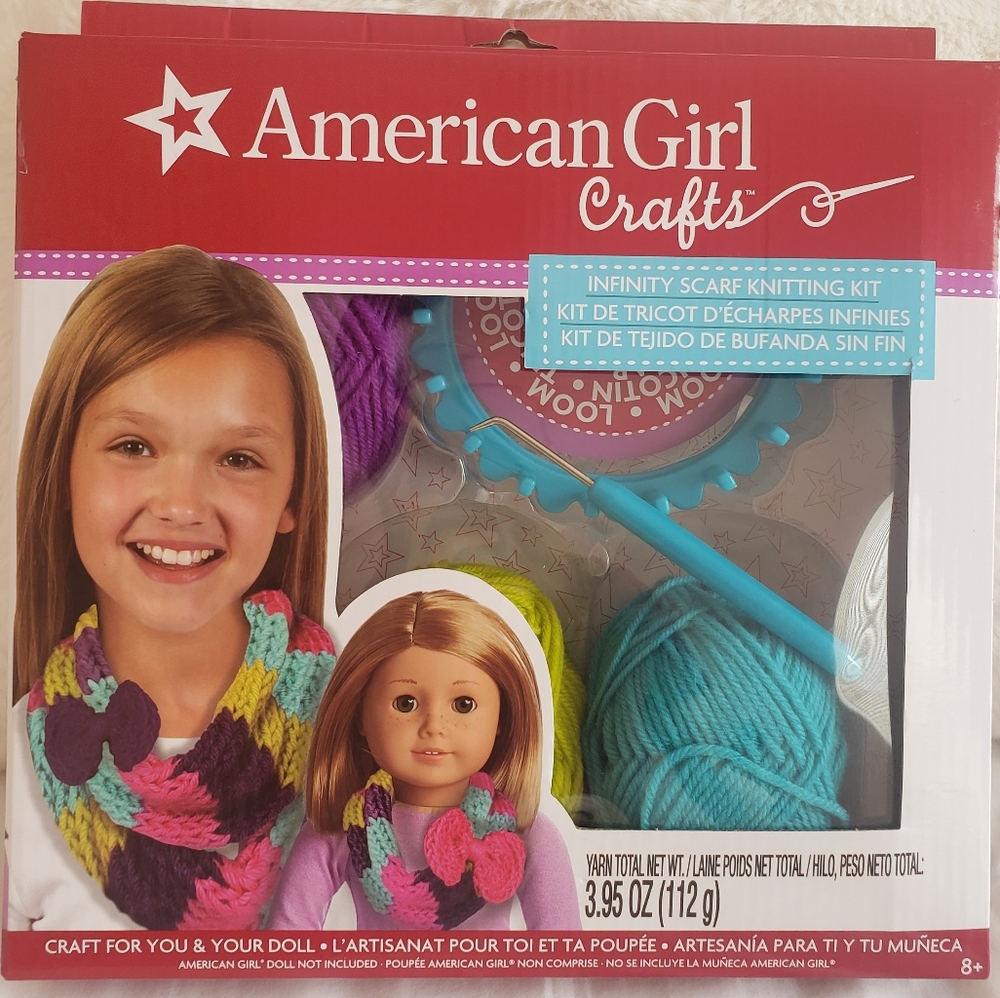 American Girl Infinity Scarf Knitting Kit